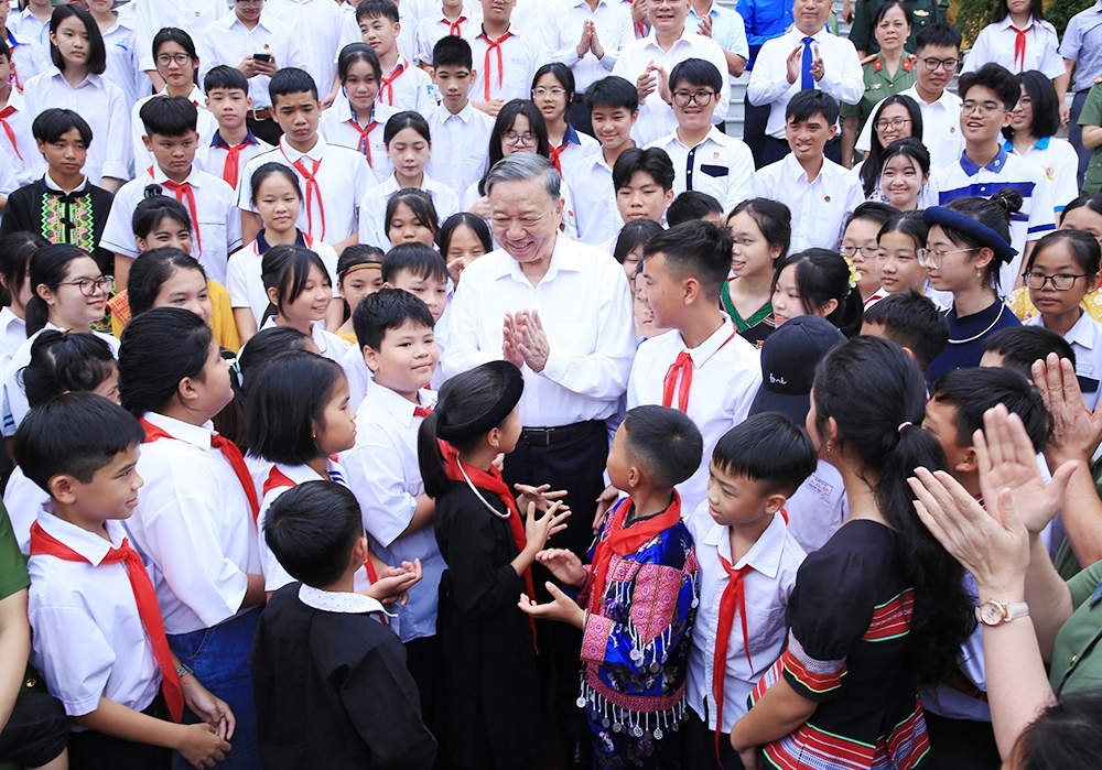 Tổng Bí thư, Chủ tịch nước Tô Lâm gửi thư chúc Tết Trung thu cho các cháu thiếu niên, nhi đồng